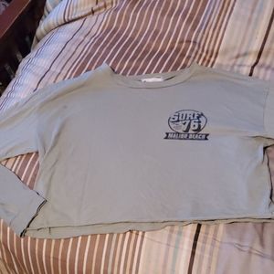French Pastry Surf 76 Crop Top